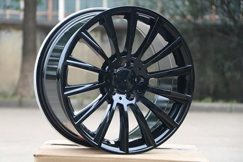 4 New 18" Rims wheels for MERCEDES BENZ BLACK AMG RIMS WHEELS W813