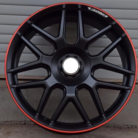Red Lip 18 19 20 inch   5x112   Car Alloy Wheel Rims fit for Mercedes Benz